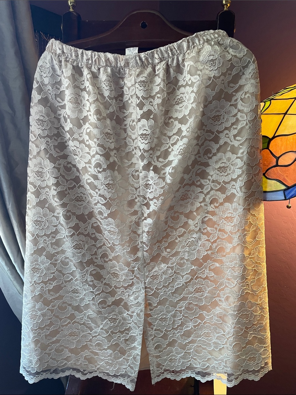 VTG DAVID ROSE LACE MOTB DRESS - Picture 16 of 17